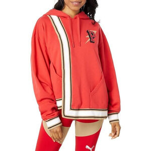 PUMA HIGH COURT HOPE BASKETBALL HOODIE URBAN RED - NWT  SZ M